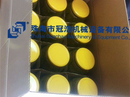 熱灌裝機，壓固體物，冷灌裝機，抽真空旋蓋機，套標機，收縮機，開箱封底機，裝箱機,折蓋封箱機，— 菏澤安美味食品有限公司